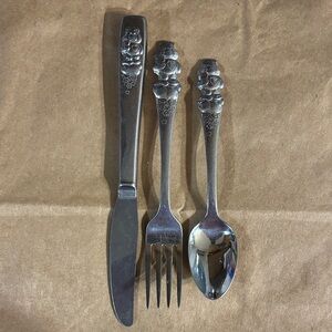 Care Bear themed cutlery set! Collectable